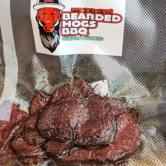 4oz Garlic Jalapeño Beef Jerky