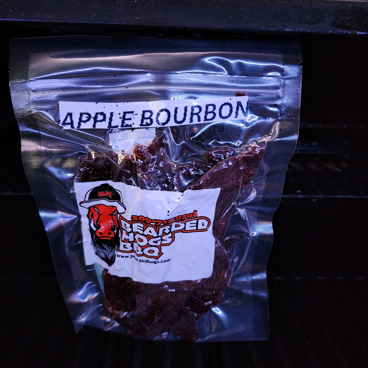 4oz Apple Bourbon Beef Jerky